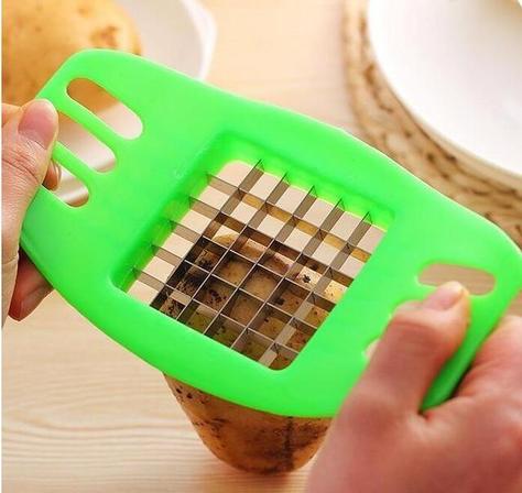 Potato Chopper – Manual Vegetable Cutter for Kitchen Use