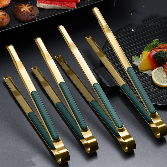 Stainless Steel Barbecue Tongs – Kitchen & Grill Serving Tongs