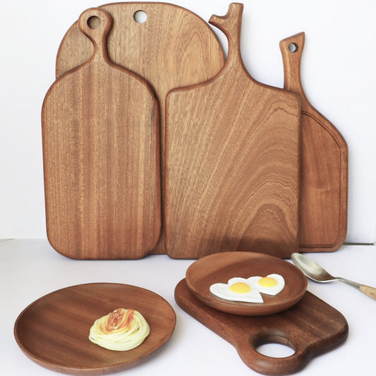 Solid Wood Cutting Board – Household Vegetable & Fruit Prep Board