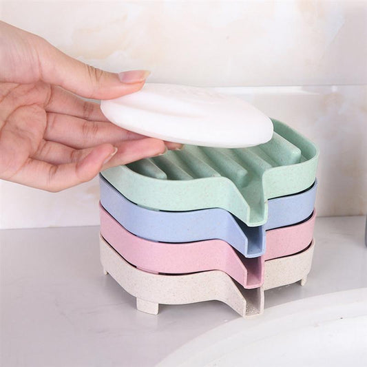 Soap Dish Holder – Self-Draining Soap Tray for Kitchen