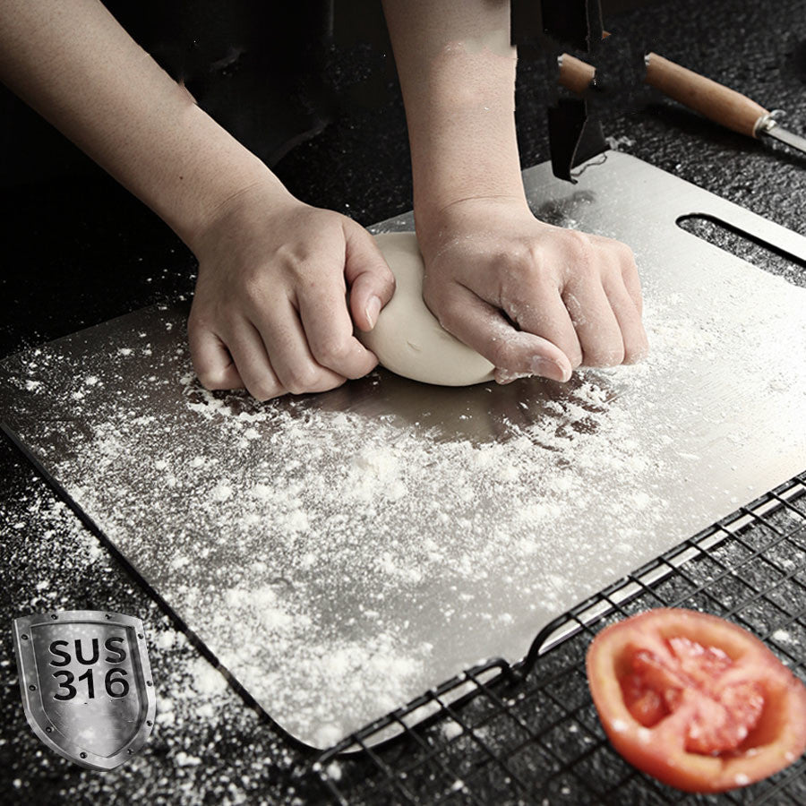 316 Stainless Steel Cutting Board – Durable Kitchen Chopping Board