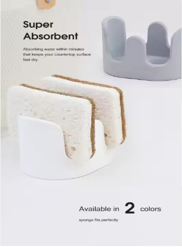 Mud Sponge Rack – Kitchen Sink Caddy for Sponges and Scrubbers